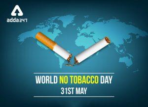 World No-Tobacco Day: 31 May_40.1