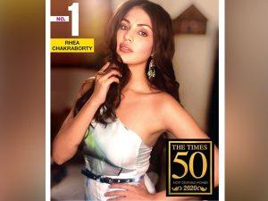 Rhea Chakraborty topped 'The Times 50 Most Desirable Women 2020'_4.1