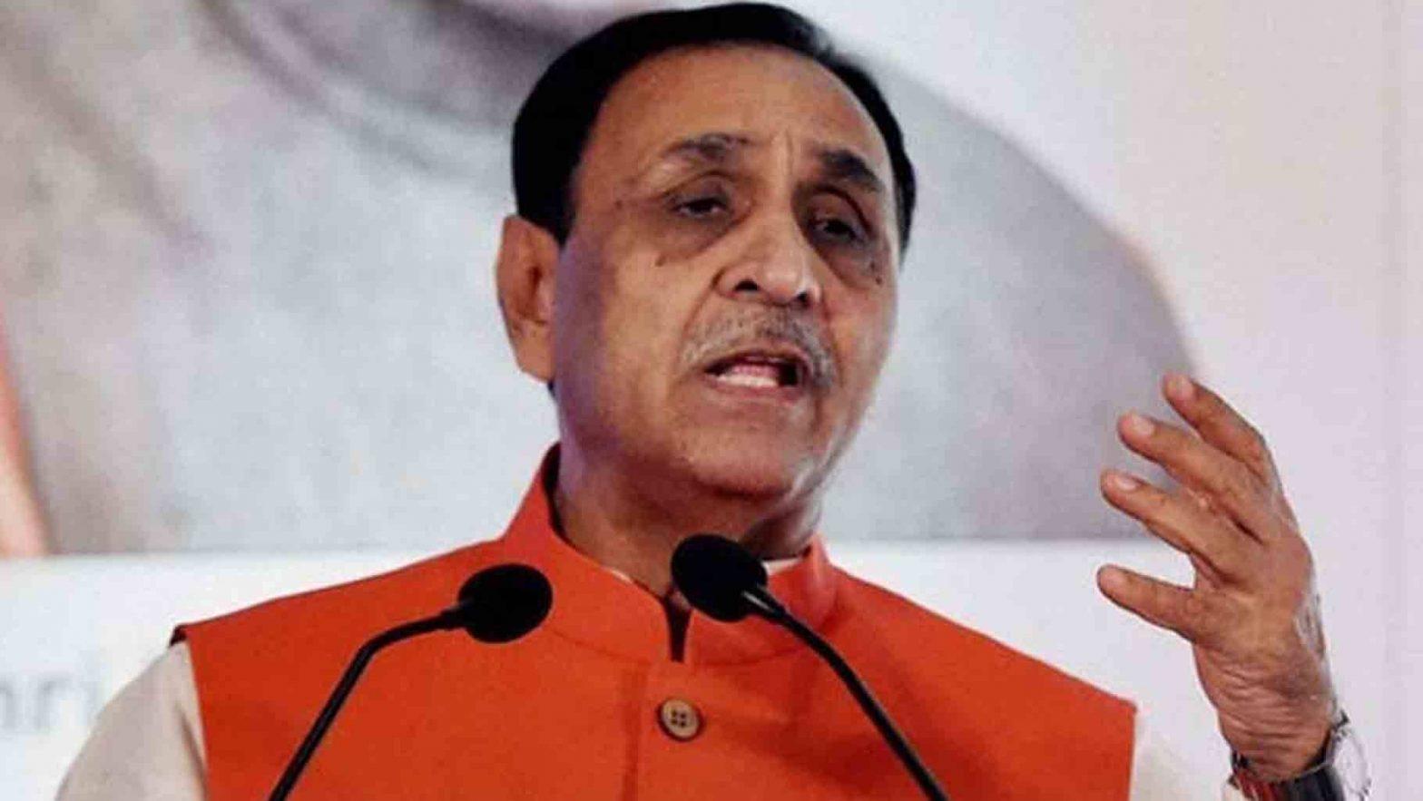 Gujarat Cm Vijay Rupani E-Launches Agricultural Diversification Scheme