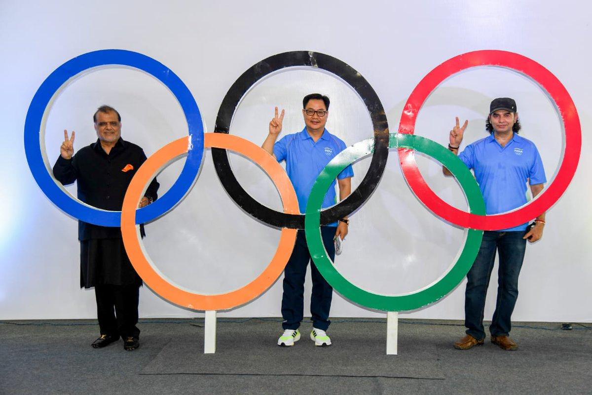 India's official Olympic theme song 'Lakshya Tera Samne Hai' released | भारताचे अधिकृत ऑलिम्पिक थीमचे गाणे 'लक्ष्य तेरा सामने है' प्रदर्शित झाले_2.1