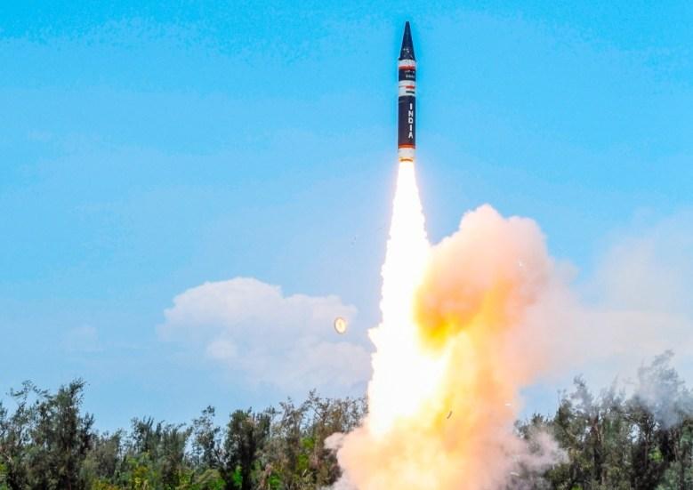 DRDO successfully flight-tests 'Agni P' Ballistic Missile off Odisha Coast_40.1