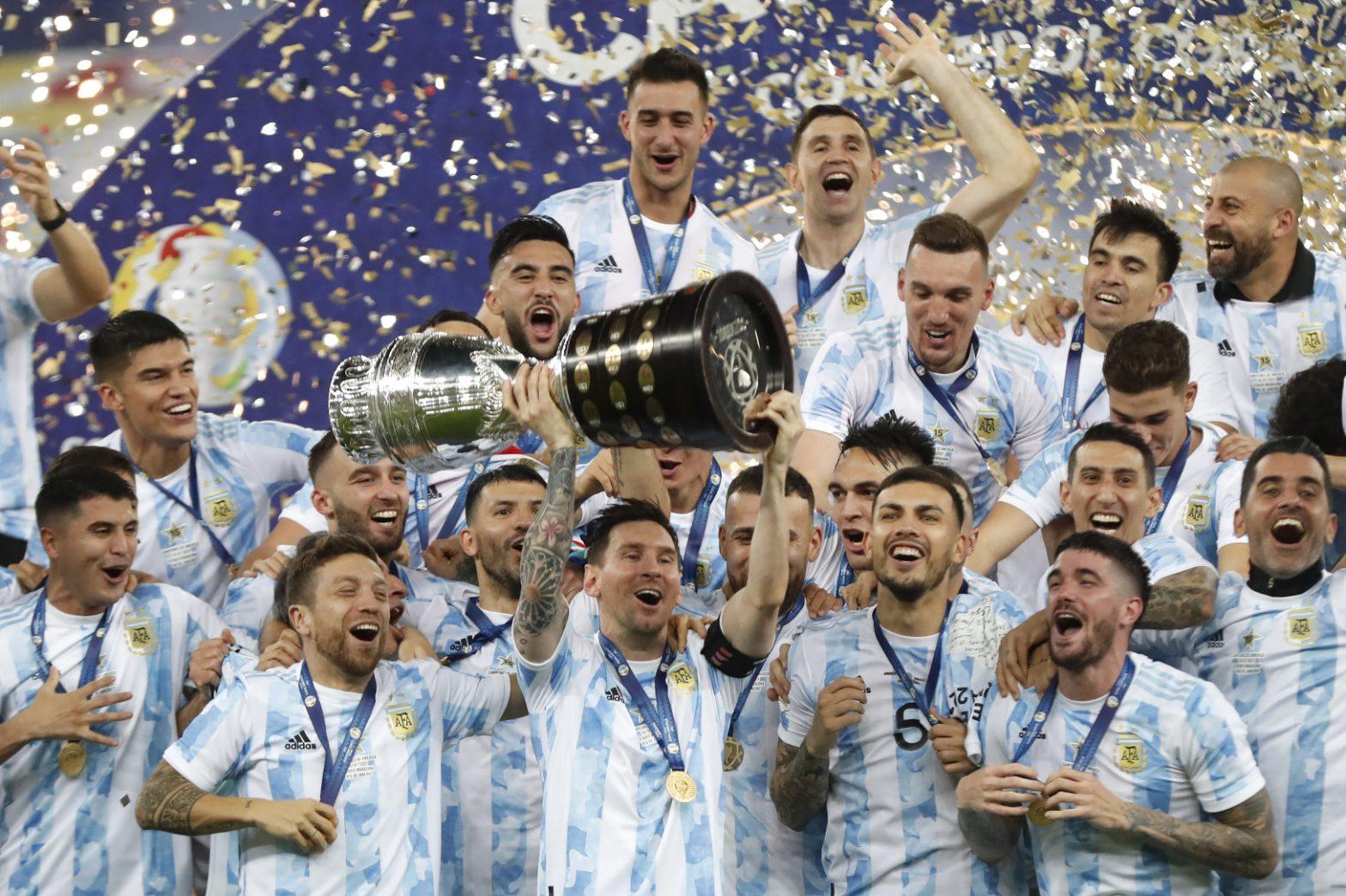 Argentina beats Brazil to Lift Copa America 2021 | আর্জেন্টিনা ব্রাজিলকে হারিয়ে কোপা আমেরিকা 2021 জিতেছে_30.1