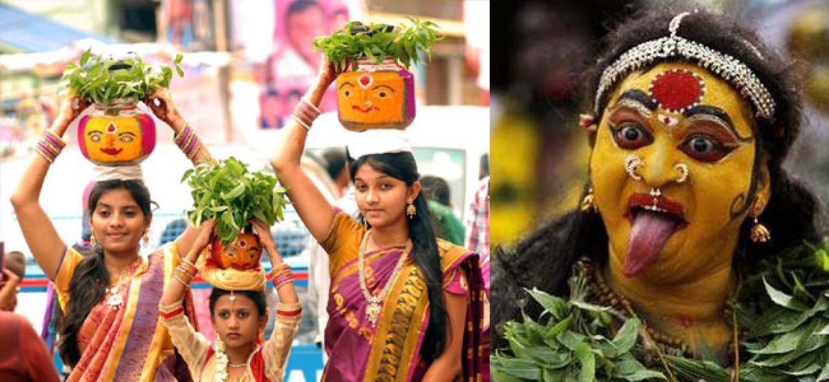 'Bonalu' festivities to begin in Telangana | তেলেঙ্গানায় শুরু হল 'বোনালু' উৎসব_30.1