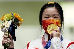 China's Yang Qian Wins First Gold Medal of Tokyo Olympics_4.1