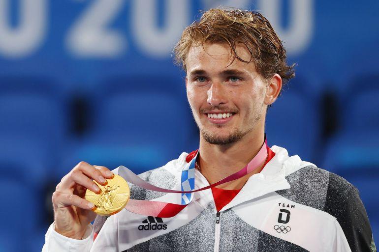 Alexander Zverev: Gold in men's tennis at Tokyo Olympics_30.1