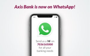 Axis Bank crosses one million customers on WhatsApp banking_4.1