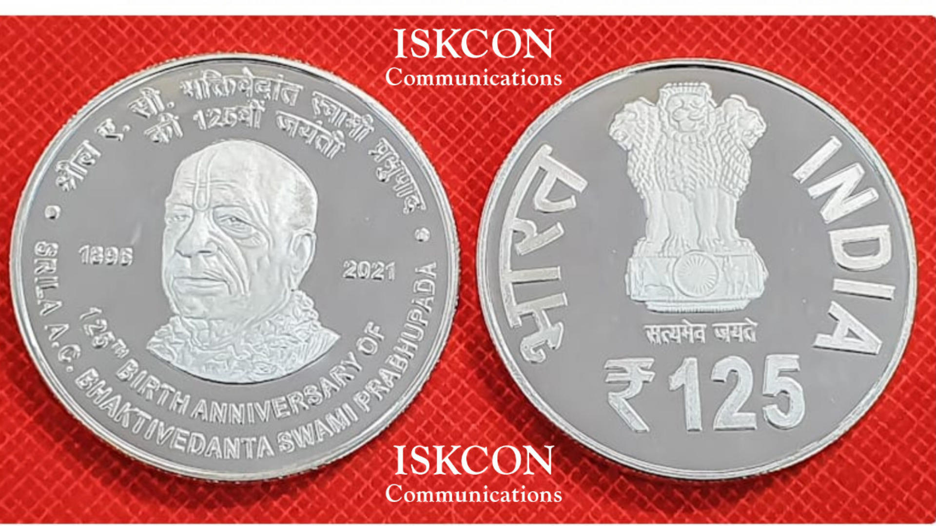 PM Modi unevils special Rs 125 coin on ISKCON founder's 125th birth anniversary_40.1