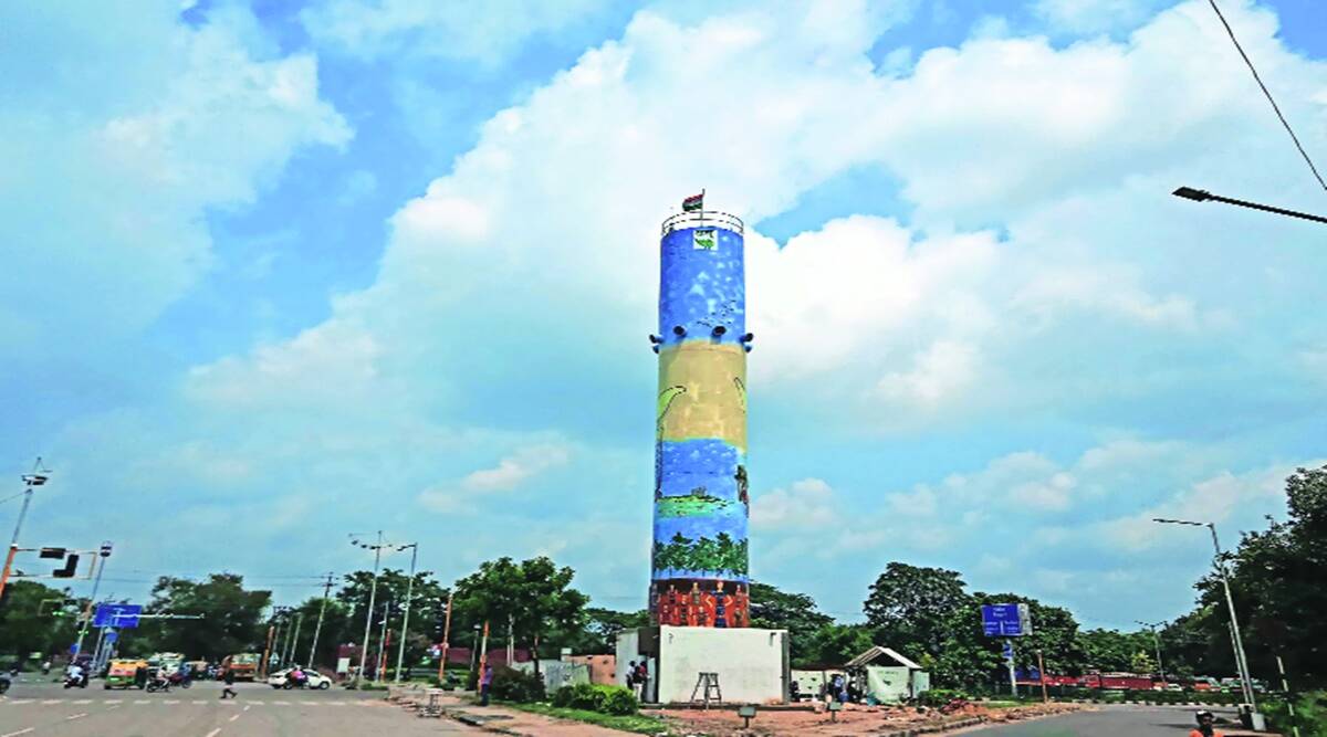 India's tallest air purifier tower installed in Chandigarh_50.1