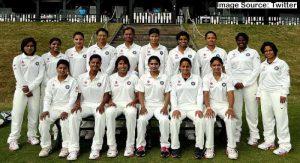 India women team played their first-ever pink-ball test_4.1