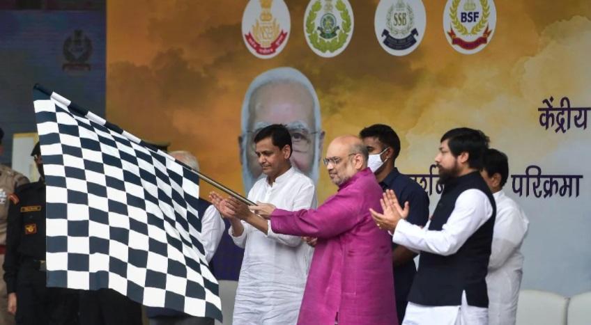 Union Minister Amit Shah flags off 'Sudarshan Bharat Parikrama'_40.1