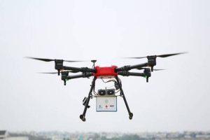 Centre launches ICMR's drone-based vaccine delivery model 'i-Drone'_4.1