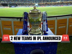 Ahmedabad and Lucknow are the two new teams of the IPL_4.1