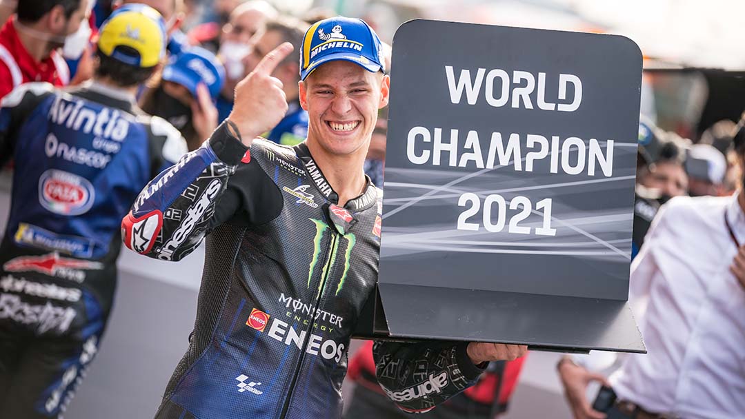 Fabio Quartararo wins the 2021 MotoGP World Championship_50.1