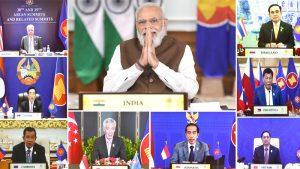 PM Modi participates 18th ASEAN-India summit virtually_4.1