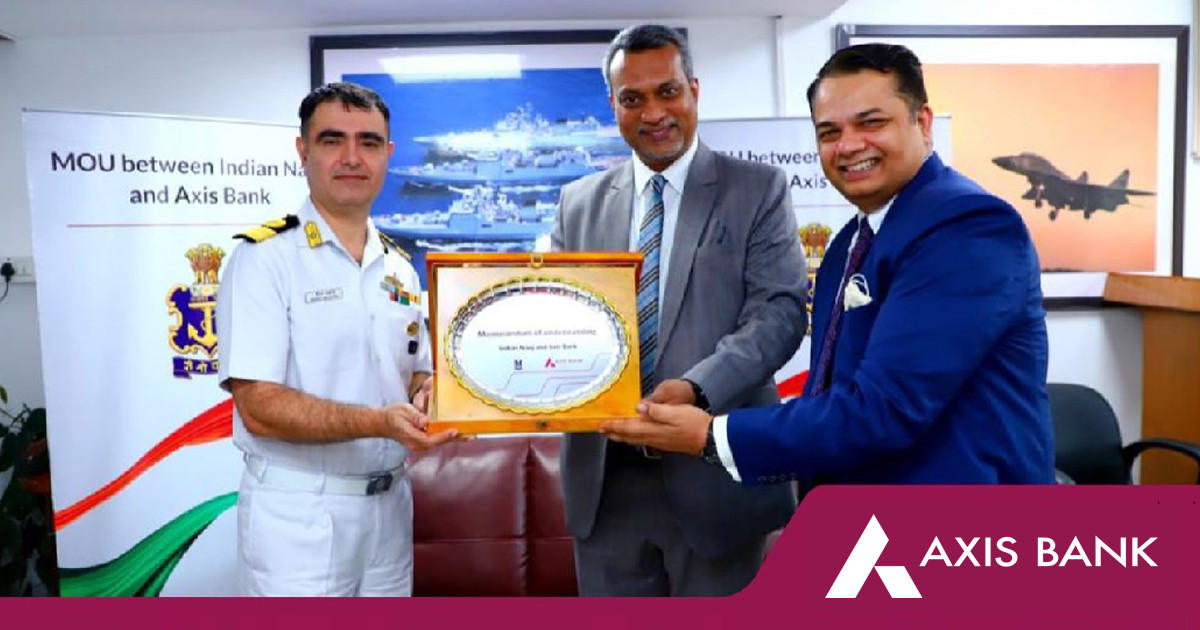 Axis Bank signed MoU with Indian Navy to offer 'Power Salute'_40.1