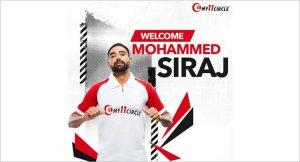 Mohammed Siraj appointed as My11Circle Brand Ambassador_4.1