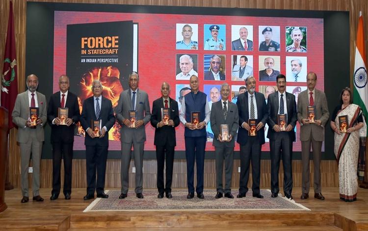 Dr Ajay Kumar releases a book titled 'FORCE IN STATECRAFT'_40.1