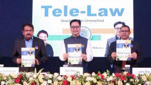 Law Minister Kiren Rijiju launches Citizen's Tele-Law mobile app_4.1