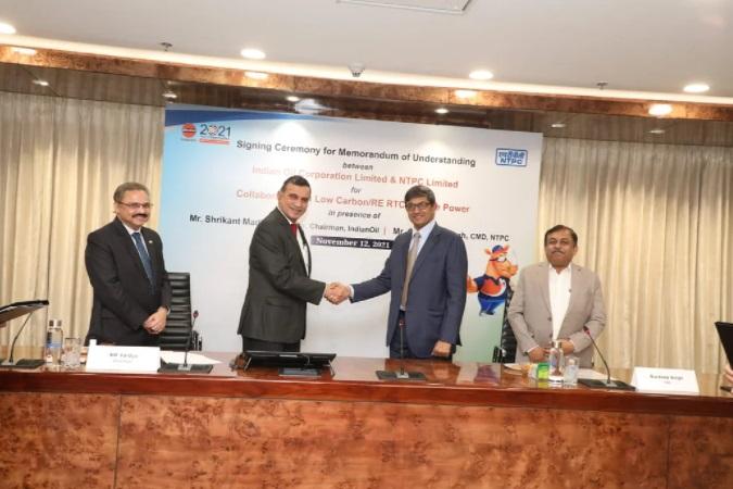 IOCL and NTPC tied up to collaborate in Renewable Energy_30.1