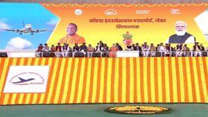 PM Modi lays foundation stone of International Airport at Jewar in UP_4.1
