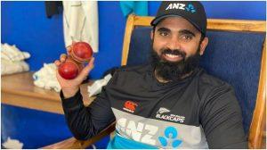 New Zealand's Ajaz Patel 3rd Bowler to take 10 Wickets in an Innings_40.1