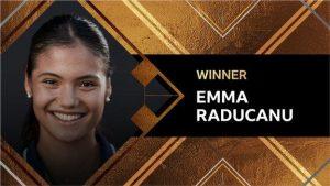 Emma Raducanu wins BBC Sports Personality of the Year 2021