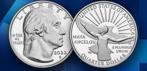 Poet Maya Angelou becomes the first black woman to appear on US coin_40.1