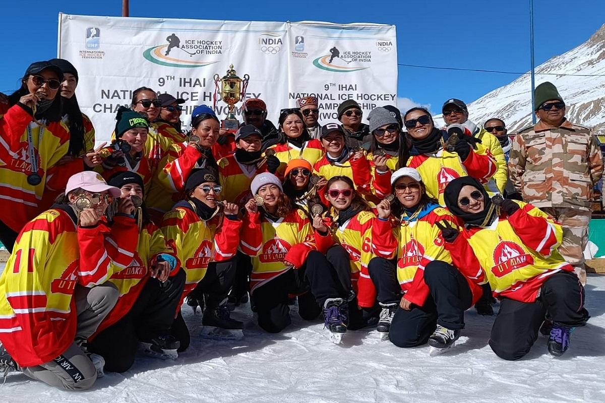 Ladakh team wins 9th Women National Ice Hockey Championship 2022_30.1