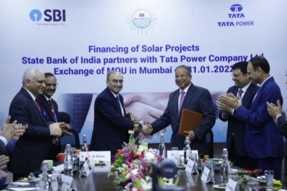 Tata Power: Sbi Tie-Up With Tp For Financing Solar Projects_40.1