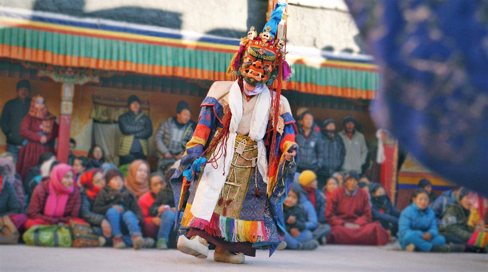 Spituk Gustor Festival celebrated in Ladakh 2022_40.1