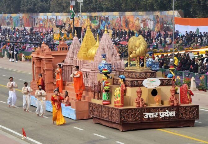 Republic Day parade 2022: Uttar Pradesh wins best state tableau of RDP