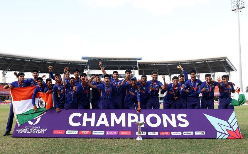 U19 World Cup 22 India Beat England In Final To Win 5th Title