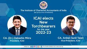 ICAI: Debashis Mitra takes over as President of ICAI 2022_4.1