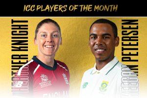 Keegan Petersen, Heather Knight ICC players of the month for January_4.1