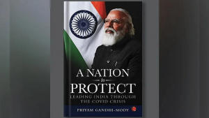 A book titled 'A Nation To Protect' authored by Priyam Gandhi Mody_4.1