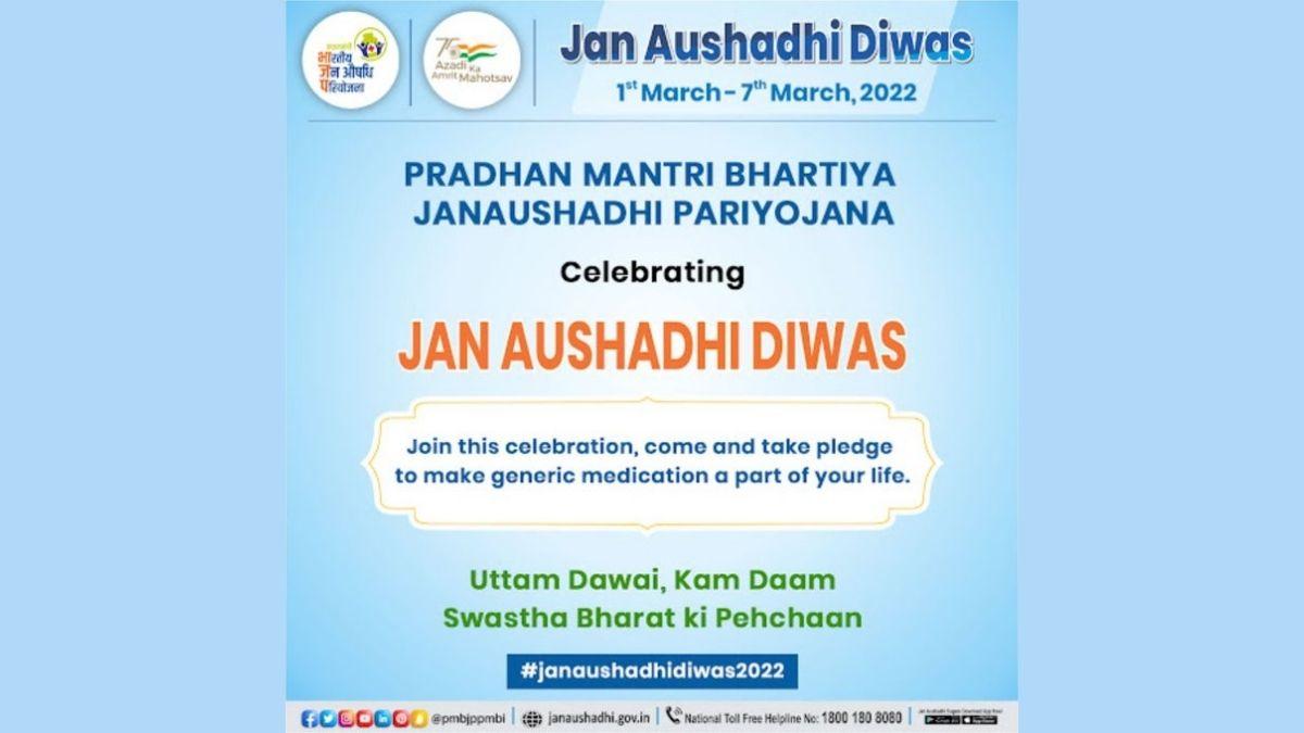 Janaushadhi Diwas week to be observed from 1st March to 7th March_30.1
