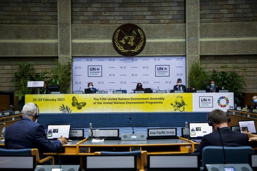 Hybrid form United Nations Environment Assembly held in in Nairobi, Kenya_40.1