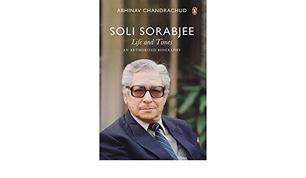 Soli Sorabjee: A book titled "Soli Sorabjee: Life and Times" authored by Abhinav Chandrachud_40.1