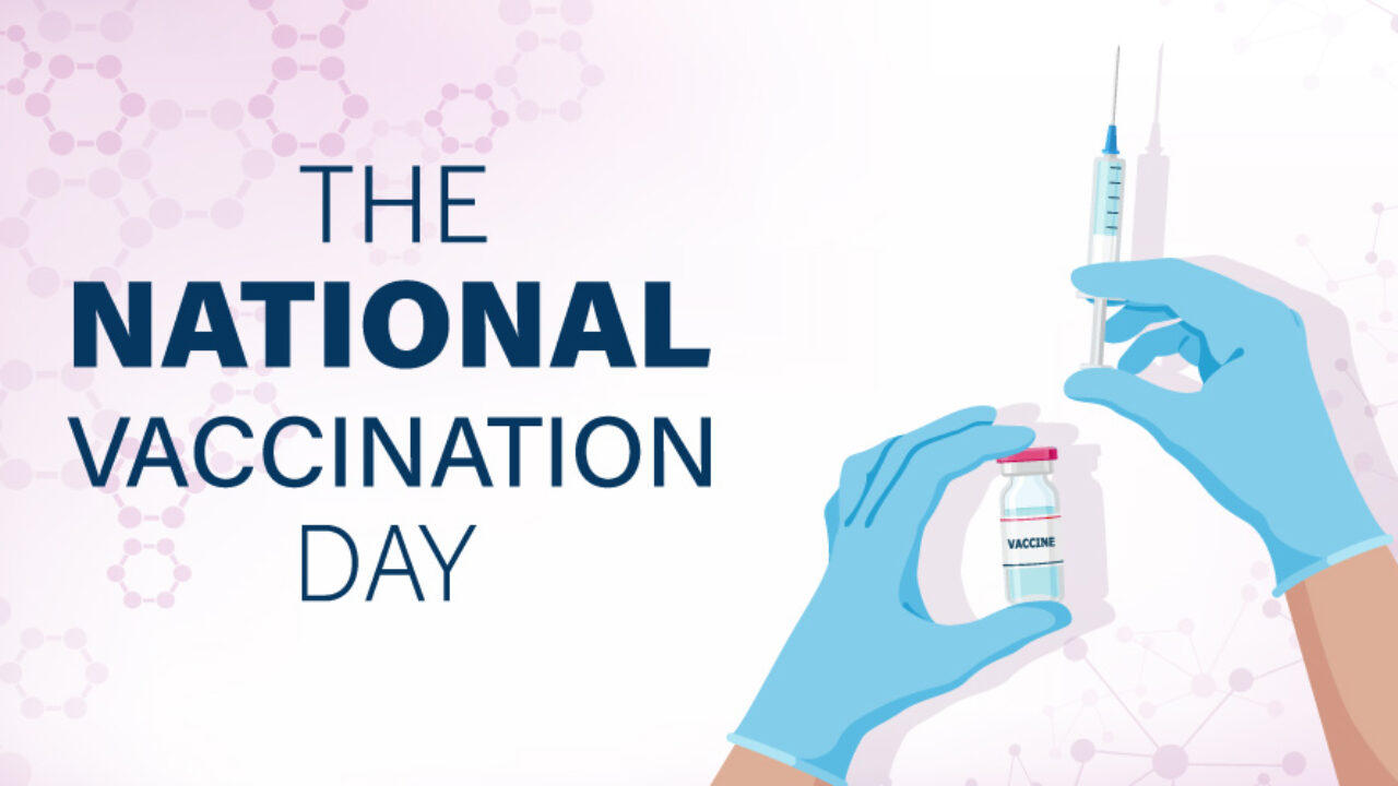 National Vaccination Day celebrates on 16th March