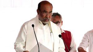 N Biren Singh takes oath as Chief Minister of Manipur for 2nd term_4.1