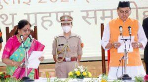 Pushkar Singh Dhami takes oath as 11th CM of Uttarakhand_4.1
