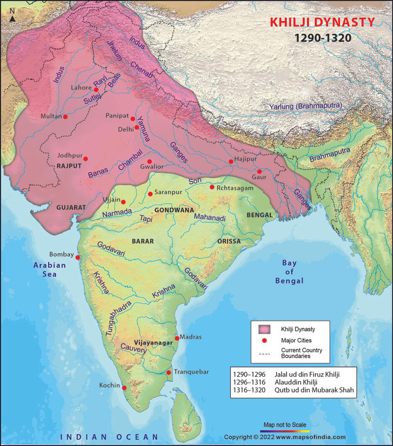 Khilji Dynasty 2022- Rulers, Rise, Fall and Policies 2022_50.1