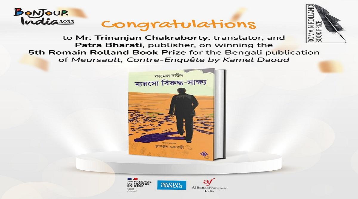 Bengali translation 'Meursault, contre-enquête' wins Romain Rolland Book Prize 2022_40.1