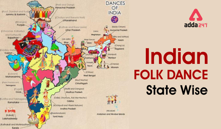 Indian Folk Dance State Wise