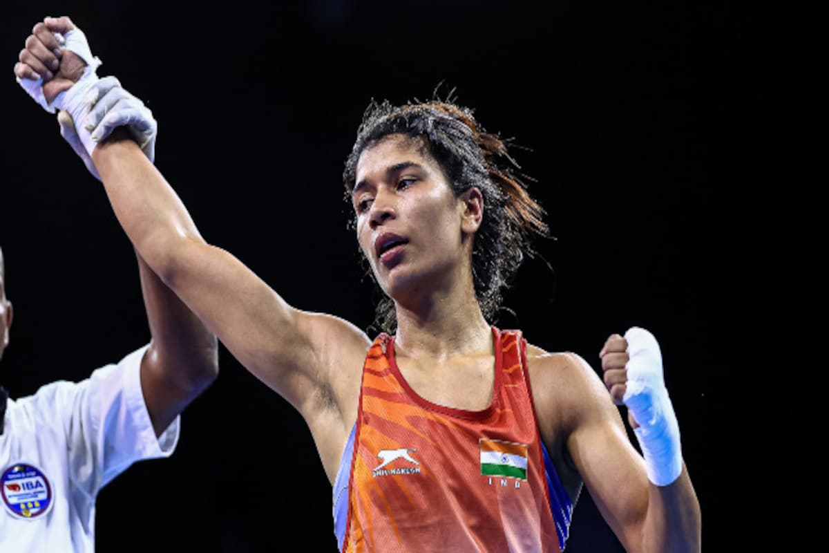 Nikhat Zareen wins gold at Women's World Boxing Championships_50.1