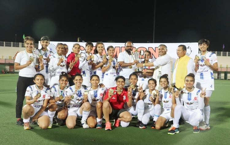 Haryana won the Hockey India Sub-Junior Women’s National Championship by 2-0