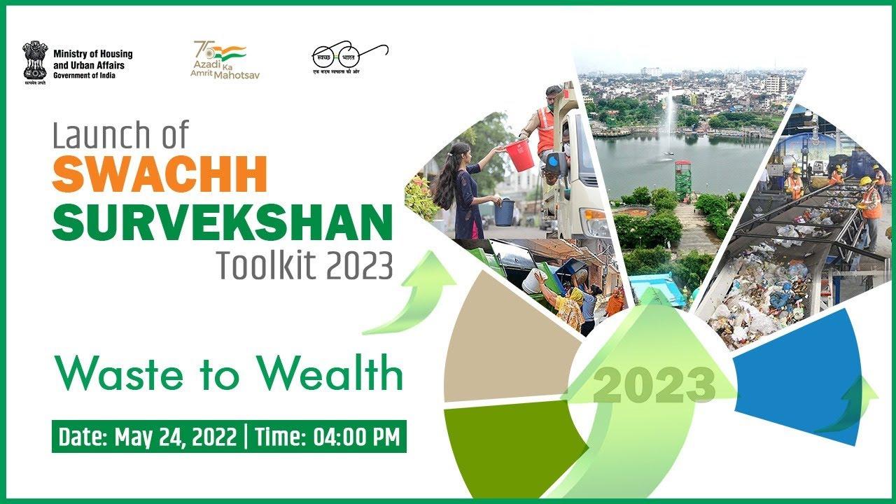 Swachh Survekshan 2023: Centre launches Swachh Survekshan 2023_50.1