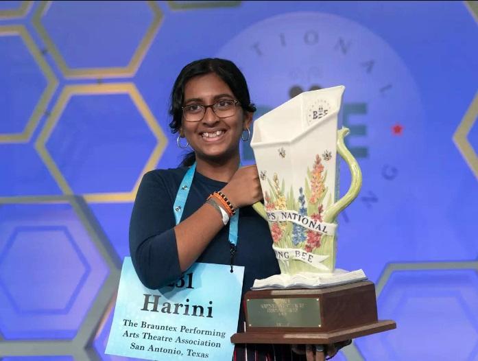 Indian American Harini Logan Wins 2022 Scripps National Spelling Bee_40.1
