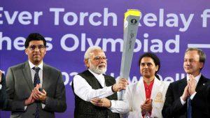 PM Modi launches torch relay for 44th Chess Olympiad_40.1