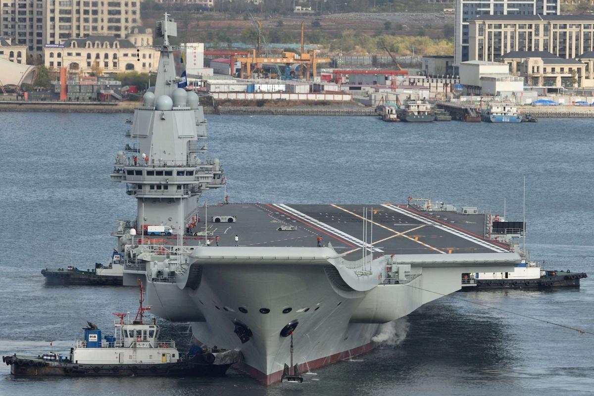 'Fujian,' China's third most advanced domestically built aircraft carrier launched_40.1